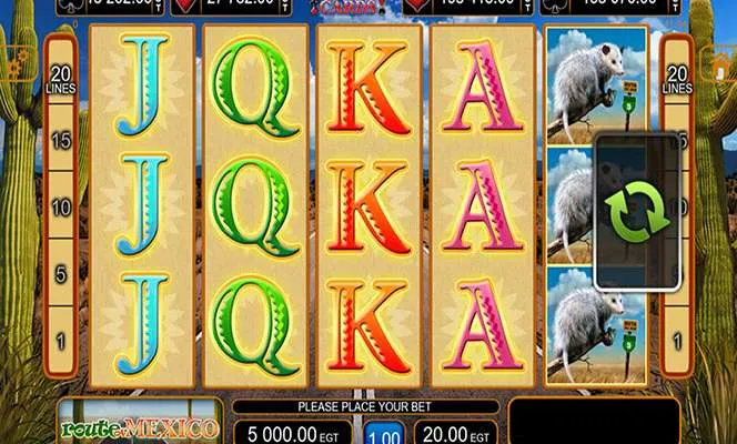Игровой слот Route of Mexico