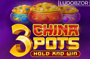 3 China Pots