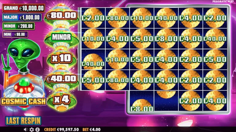Крупный выигрыш в слоте Cosmic Cash