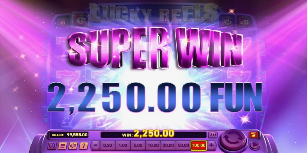 Крупный выигрыш в Lucky Reels от Wazdan