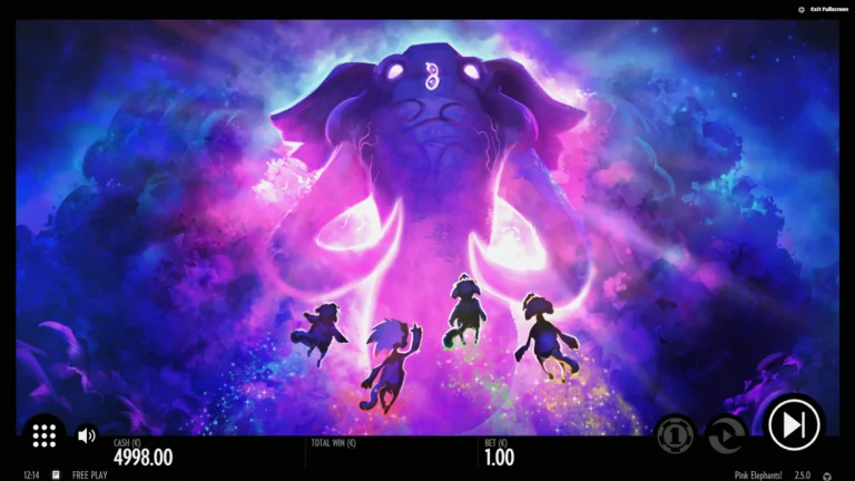 Бонусная игра начинается с инопланетной анимации