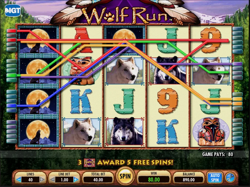 Объединенные бонусы Wolf Run