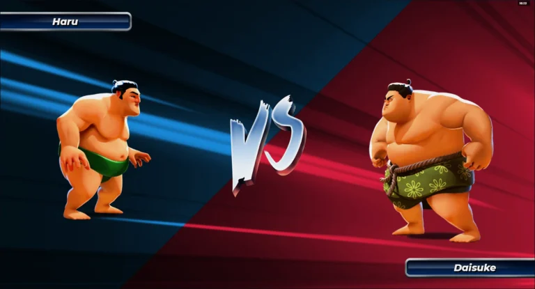 Полуфинал состязания по сумо — первый уровень бонусного раунда с фриспинами