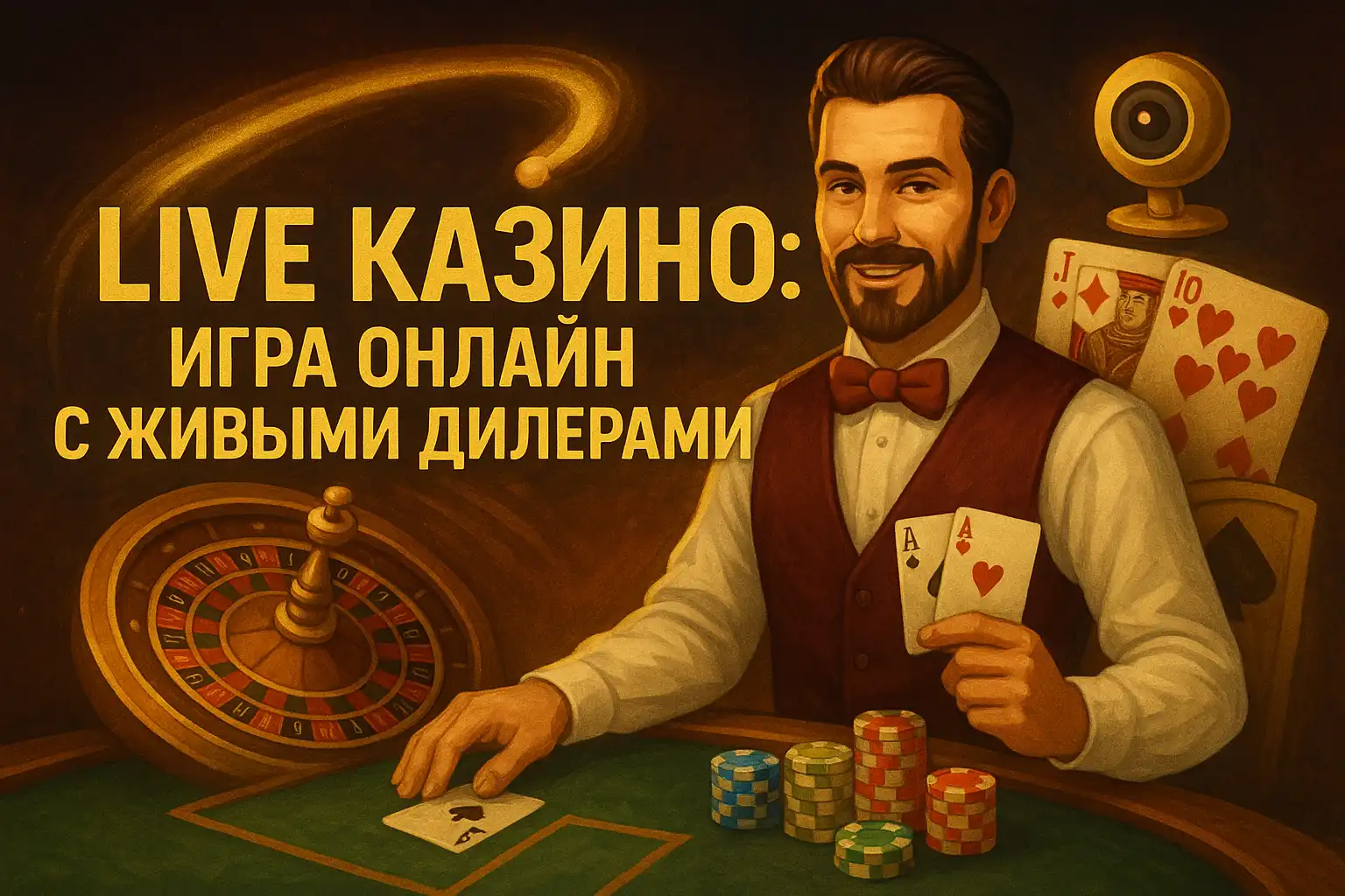 Live казино: игра онлайн с живыми дилерами