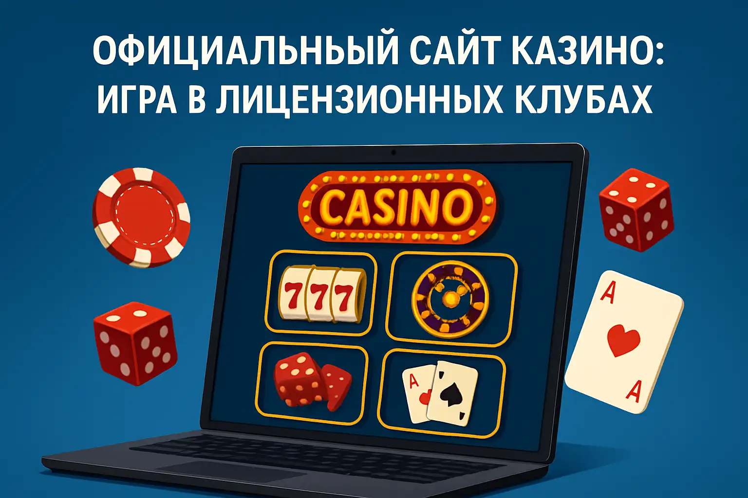 Официальный сайт казино: игра в лицензионных клубах