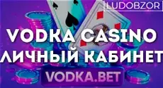 Как войти в личный кабинет Vodka Casino