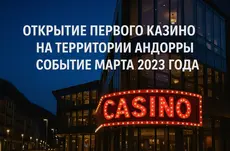 Открытие первого казино на территории Андорры – событие марта 2023 года