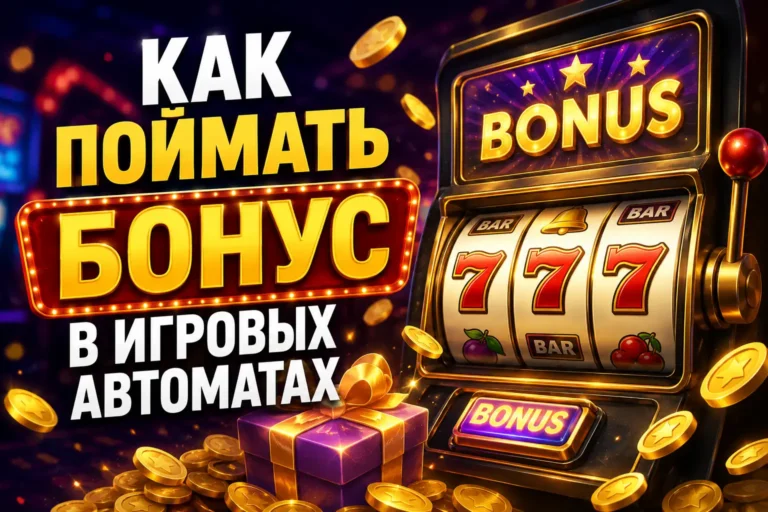 Как поймать бонус в игровых автоматах