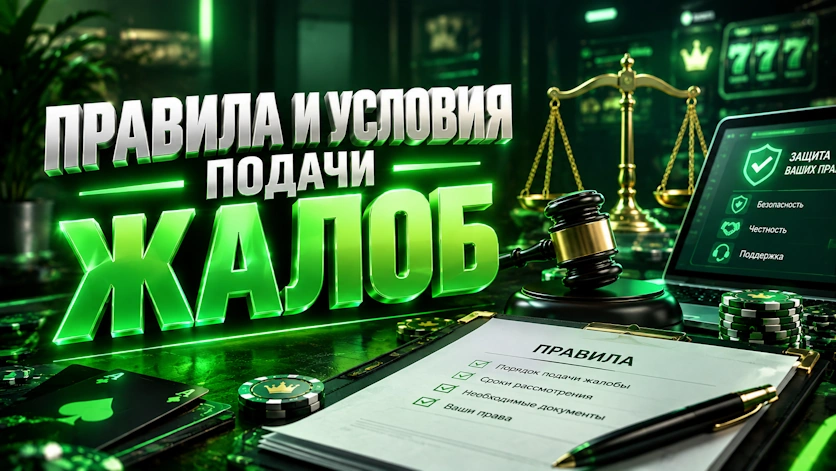 Правила и условия подачи жалоб